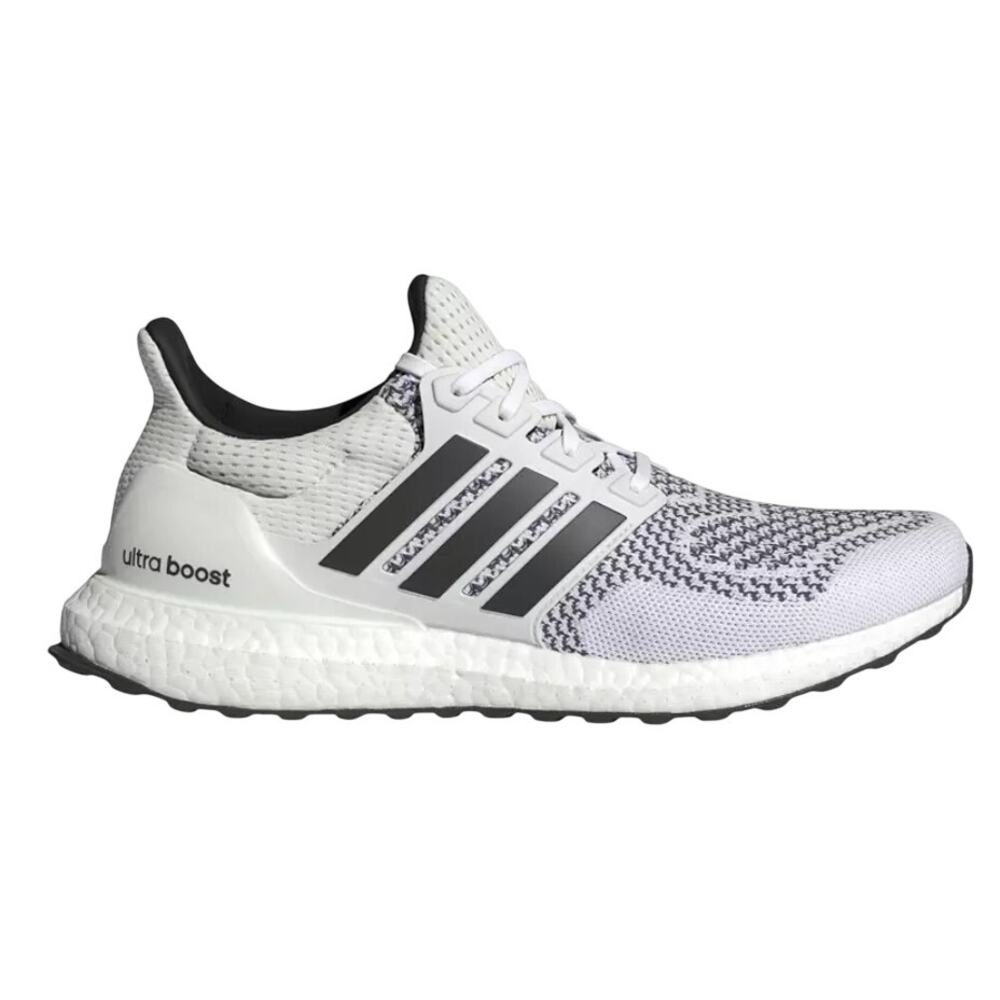 Adidas Mens Ultraboost 1.0 in White/Black/Black, Size 10.5